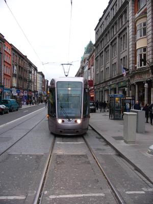 The Luas tram