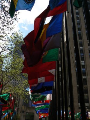National Flags - Rockefeller Plaza
