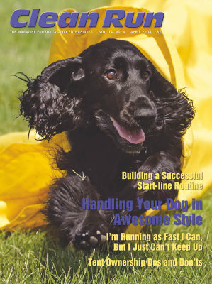 My Covershots For  Clean Run Agility Magazine