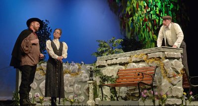A SCENE FROM THE ROMANCERS STAGE PRODUCTION - ISO 400