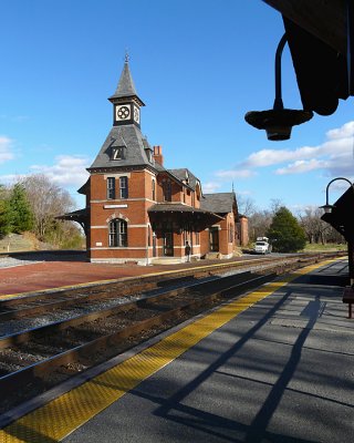 TRAIN STATION @ POINT-OF-ROCKS, MARYLAND