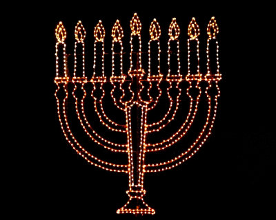 MENORAH IN LIGHTS - ISO 1600