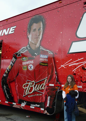 THE KASEY KAHNE MERCHANDISE TRAILER