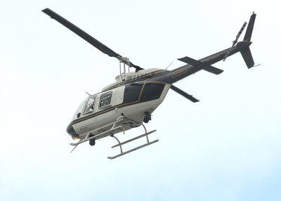 THE TENNESSEE STATE POLICE PROVIDED OVERHEAD SECURITY FOR THE RACE