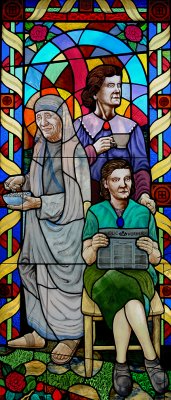 STAINED GLASS WINDOW - SAINT EUGENE'S