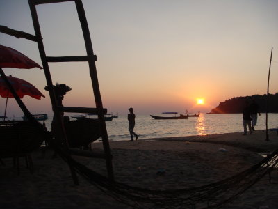 sunset at Dolphin...Sihanoukville