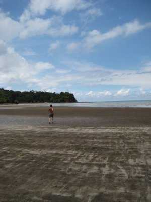 me on beach