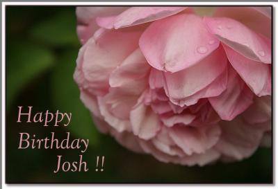 Happy Birthday Joshua~ March 25th 2006