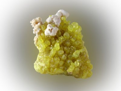 4d. Sulfur Cystals. Mexico
