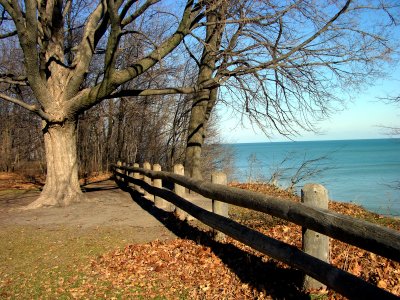 Overlooking Lake Michigan