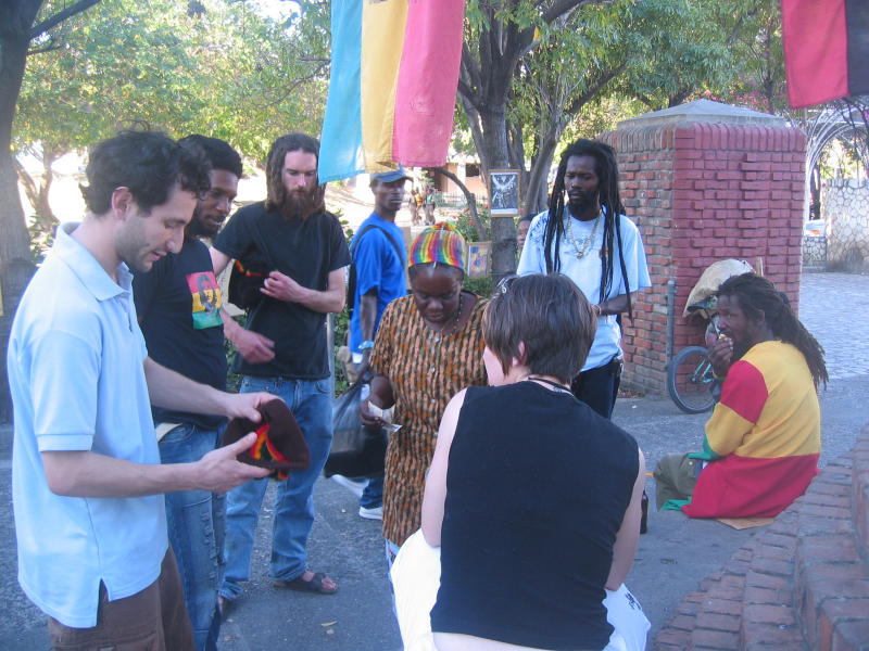 Hanging in Parade Square - Kingston