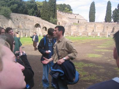 our guide for Pompei - Enzo