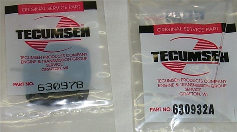 Tecumseh carburetor parts kits