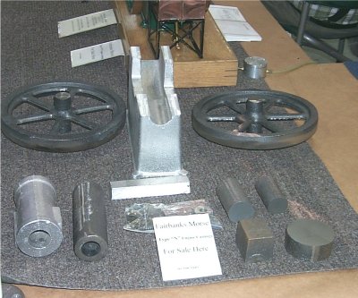 # 46    Fairbanks Morse model N engine castings, scaled down from a 25 hp
