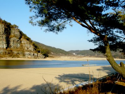 Andong Hahoe Ma Eul - Nagdong river