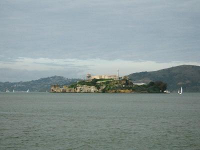 Alcatraz view from Fisherman's Wharf