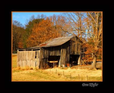 Old Barn in Need of Repair
