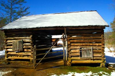 Outbuildings at the Tipton Place