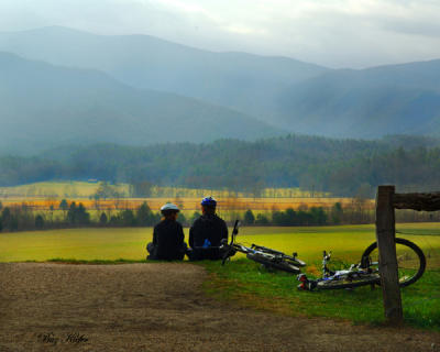 Biking the Loop Road - Cades Cove