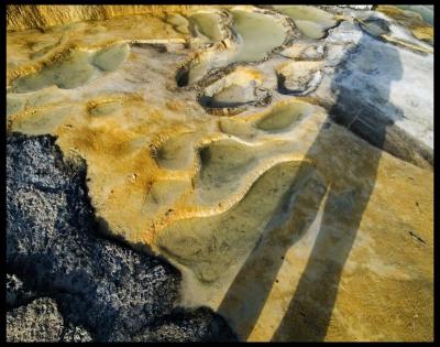 Hierve el Agua: Shadow