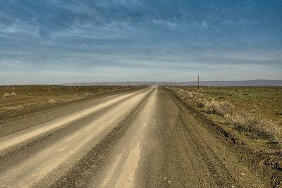 The road from Ceres to the Tanqua Karoo