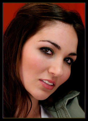 Sarah Cropped and Framed