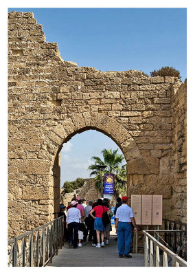 One of the Many Ancient Arches in Caesarea
