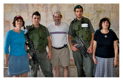Shoulder to Shoulder with the IDF and their M-16s