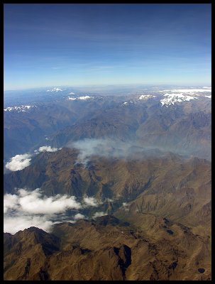 Andes fire from the air 1