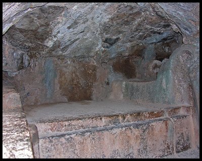 Q'enqo funerary cave - used for mummification