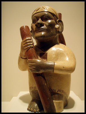 Sculpted bottle 3 (Mochica 1 - 800AD)
