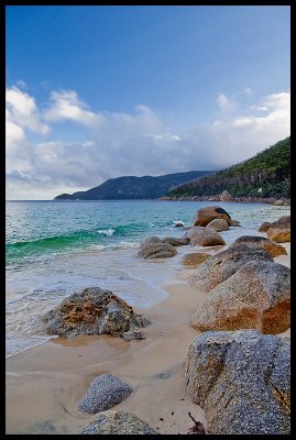 View south to Waterloo Point from North Waterloo Bay