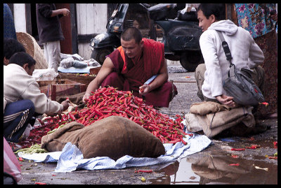 Wangdue Phodrang market 2