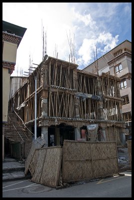 New construction in Thimphu 1