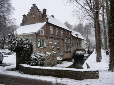 Moulin ( eau) de Lindekemale. Parc Malou.