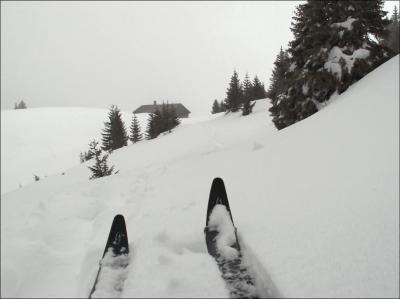 Ski de rando nordique.