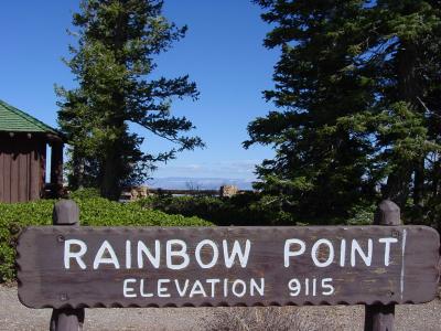  To me the rainbow in is the hoodoos that morther nature makes as time marchs on !!!