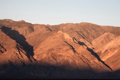 Early morning color on mtn's