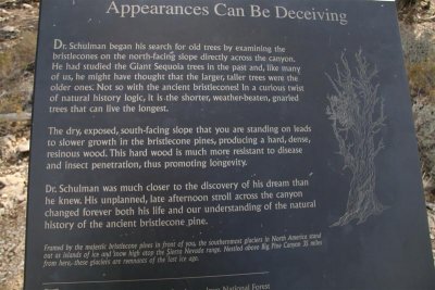 Its nice that these are along the trail .