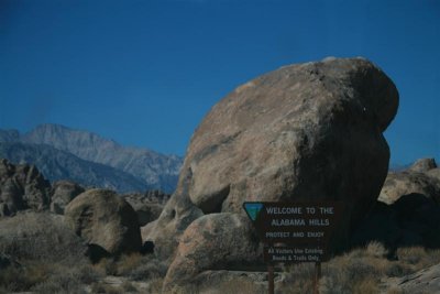 Now to check out the Alabama Hills