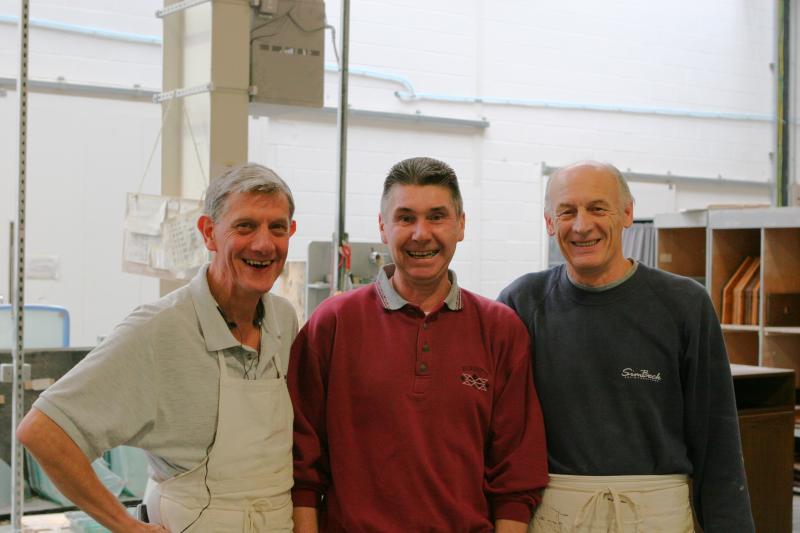 Trevor, Ian and John