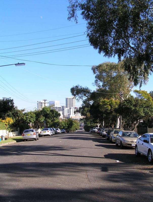 Looking towards St Leonards