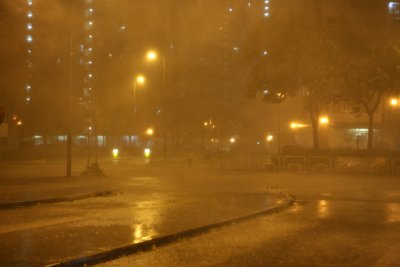 Typhoon Molave in Tai Po