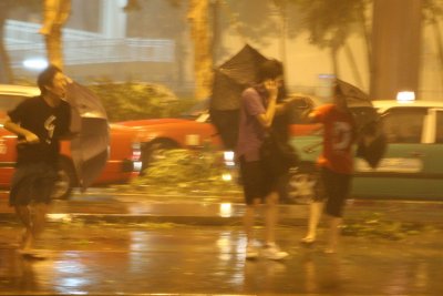 Typhoon Molave in Tai Po