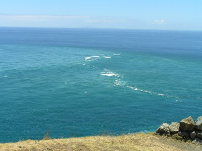 Where the Tasman Sea and the Pacific Ocean meet