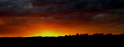 Canberra sunset