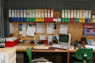 David's desk