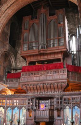 Organ in St Bartholomew-the-Great  West Smithfield