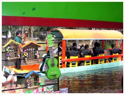 The floating gardens of Xochimilco