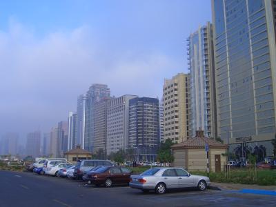 Mist over the Buildings